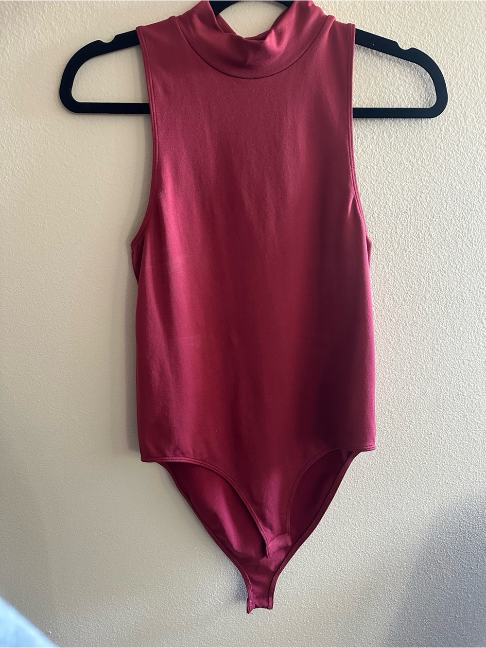 Target Sleeveless Mock Neck Bodysuit - Red